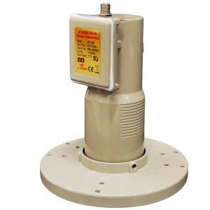 LNB BANDA C SINGLE 4K UHD FILTRO 5G PARA TV SATELITAL CABECERAS CATV