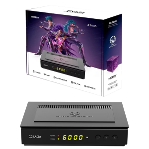 RECEPTOR SATELITAL MIUIBOX SAGA FULL HD TWIN WI-FI H.265