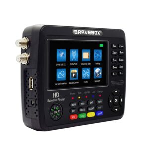 SATFINDER DIGITAL iBRAVEBOX V10 FINDER PRO S2 + T2 + C HIBRIDO