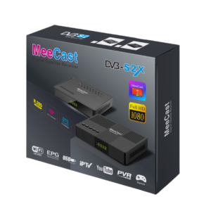 RECEPTOR SATELITAL MEECAST GX6607 DVB-S2X FHD WI-FI H.265